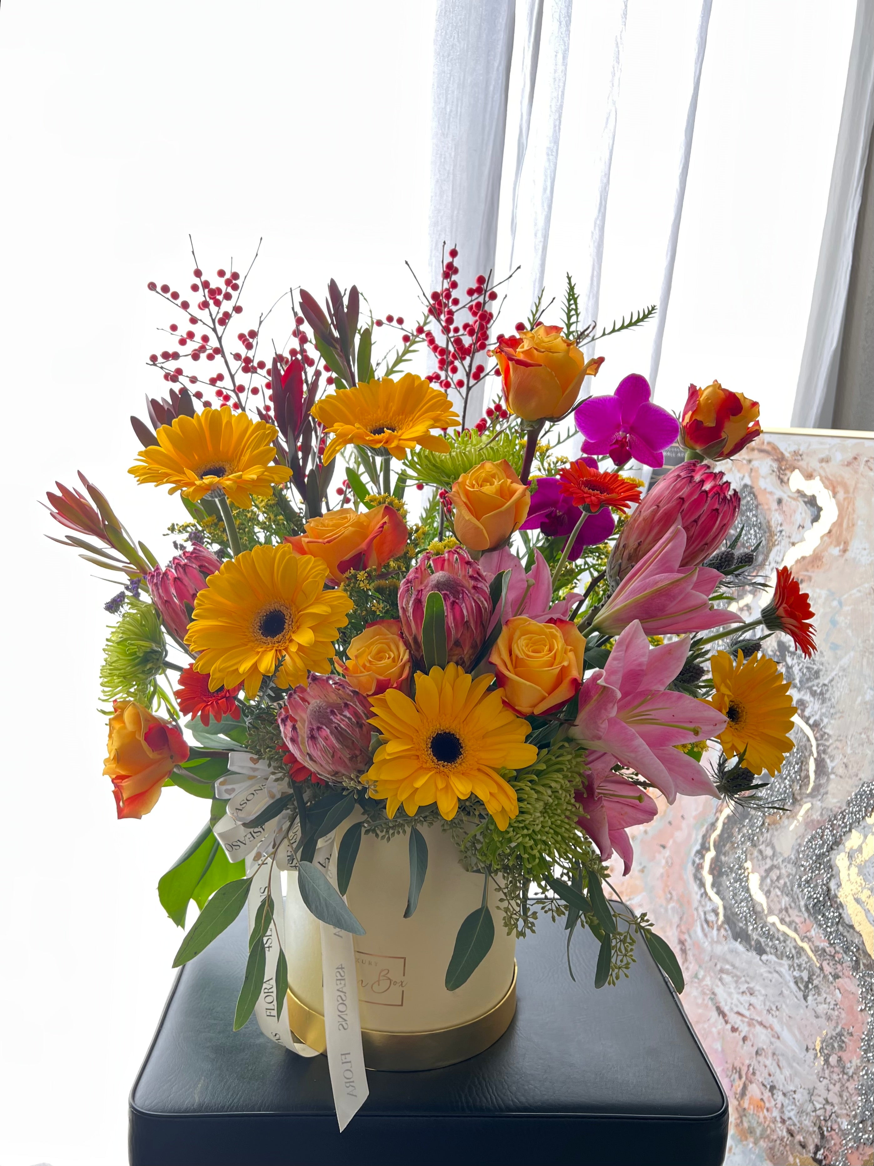 Sunshine Symphony – Four Seasons Flora Sunshine Symphony – Four Seasons Flora